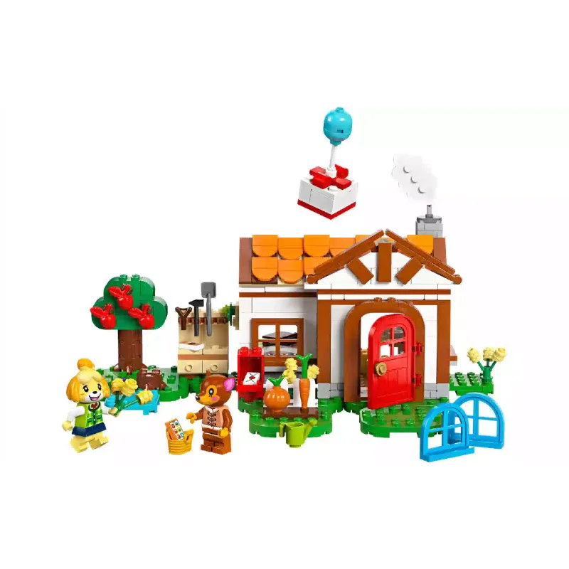 Construtor LEGO Animal Crossing Isabelle's House Visit (77049)