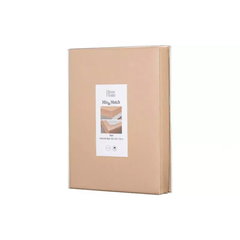 Lençol com elástico Ardesto Mix&Match, Beige (ART1620FSI)