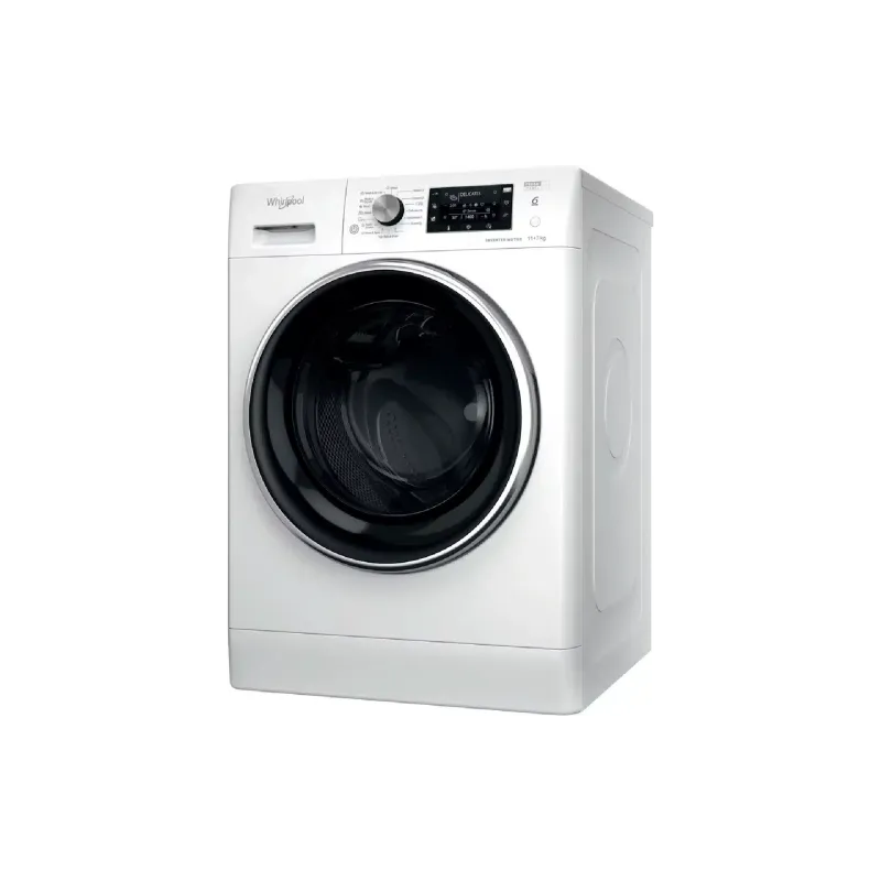 Pralno-sušilni stroj Whirlpool, White (FFWDB1176258BCVUA)