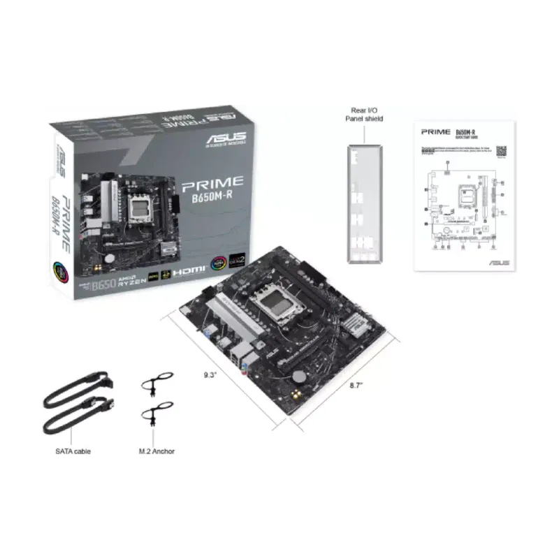 اللوحة الأم Asus Prime B650M-R (PRIME B650M R)