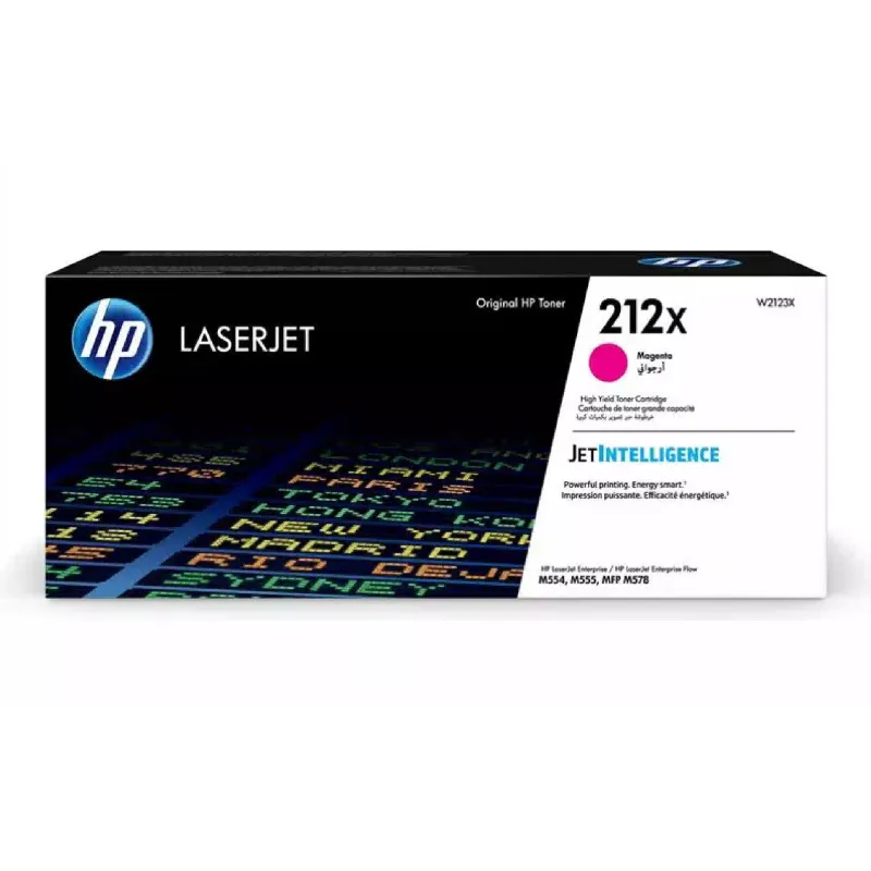 Cartucho HP 212X, Magenta (W2123X)