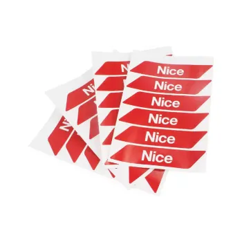 Matricák a sorompó gémeihez Nice (WA10)