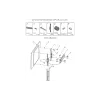 Fali tartó monitorhoz Charmount, White (TV04T-White)