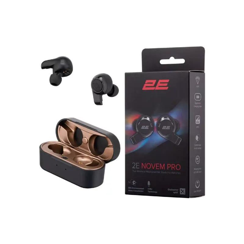 Kopfhörer 2E, Black (2E-EBTWNPBK)