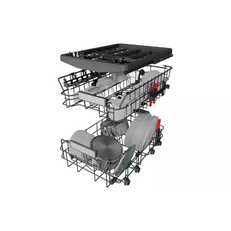 Vgradni pomivalni stroj Whirlpool, White (WSIO3O34PFEX)