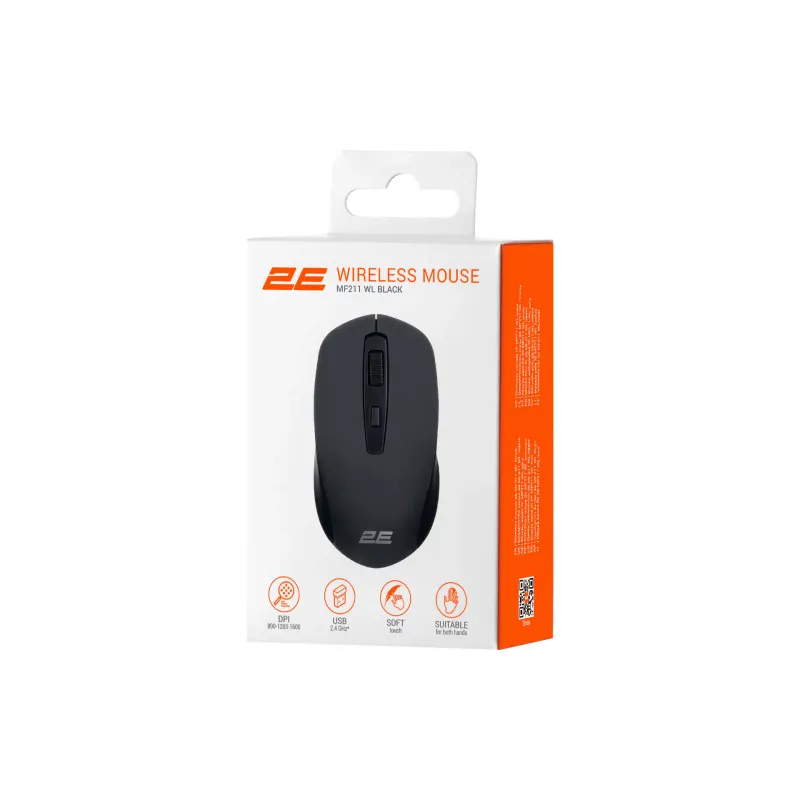 Mouse 2E  Black (2E-MF211WB)