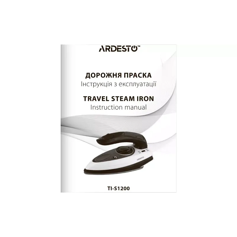 Желязо Ardesto, White/Red (TI-S1200)