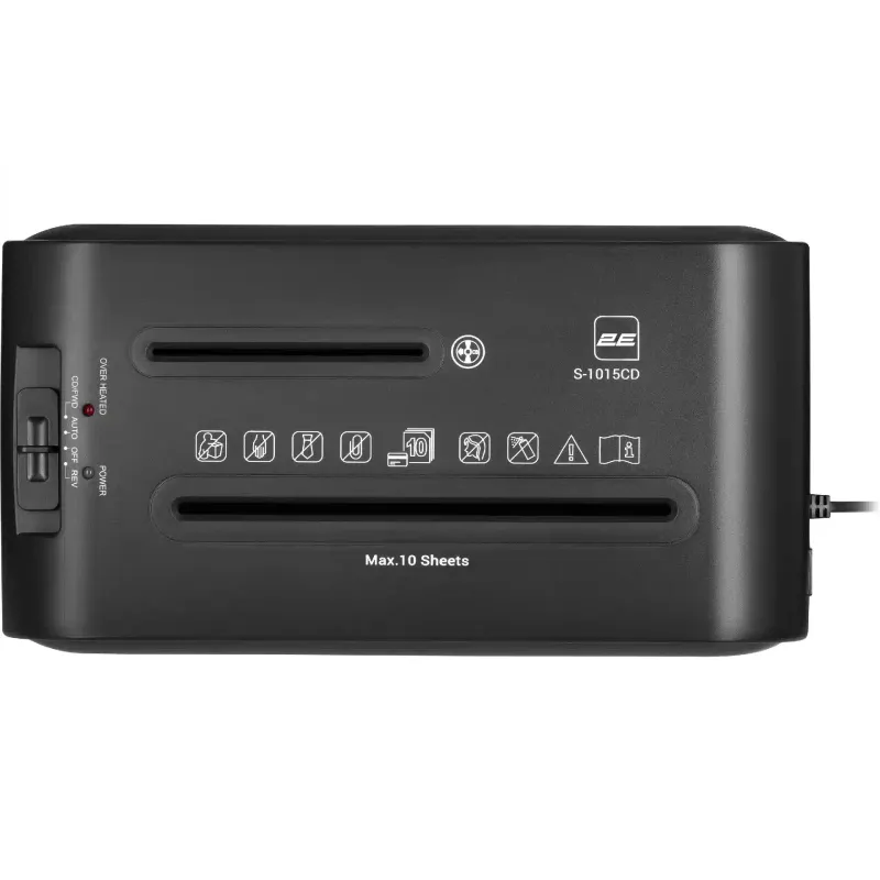 Знищувач документів 2E (2E-S-1015CD)