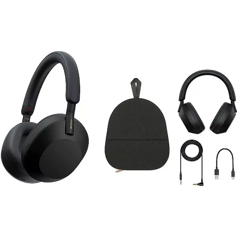 سماعات الرأس Sony MDR-WH1000XM5, Black (WH1000XM5B.CE7)
