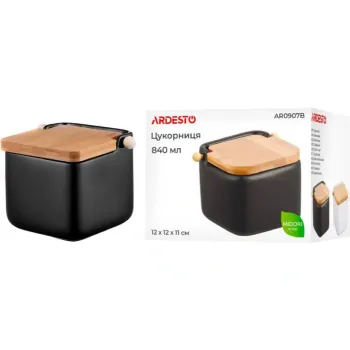 Zuckerdose Ardesto Midori, Black (AR0907B)