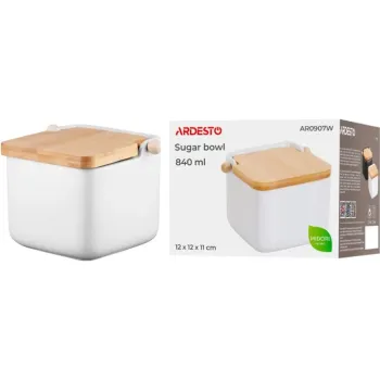 Zuckerdose Ardesto Midori, White (AR0907W)