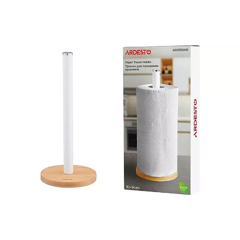 Θήκη για χαρτοπετσέτες Ardesto Midori, White (AR0913WB)