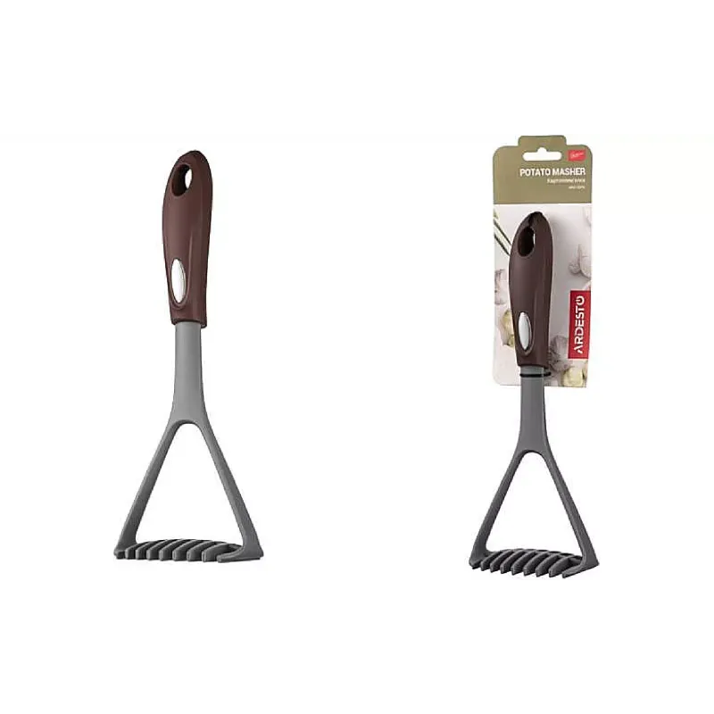 Potato masher Ardesto Gemini, Grey/Brown (AR2130PG)