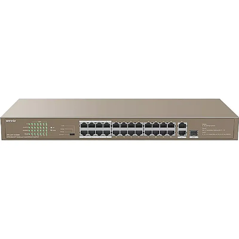 Комутатор Tenda  (TEF1126P-24-250W)