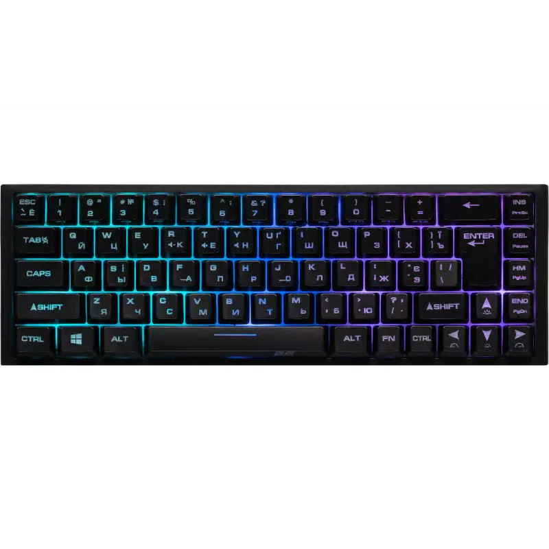 Membrán billentyűzet 2E KG350, Black (2E-KG350UBK)