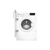 Built-in washing machine Beko (WITC7612B0W), White