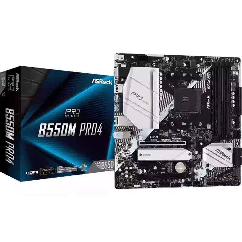 Дънна платка ASRock B550 (B550_PRO_4)