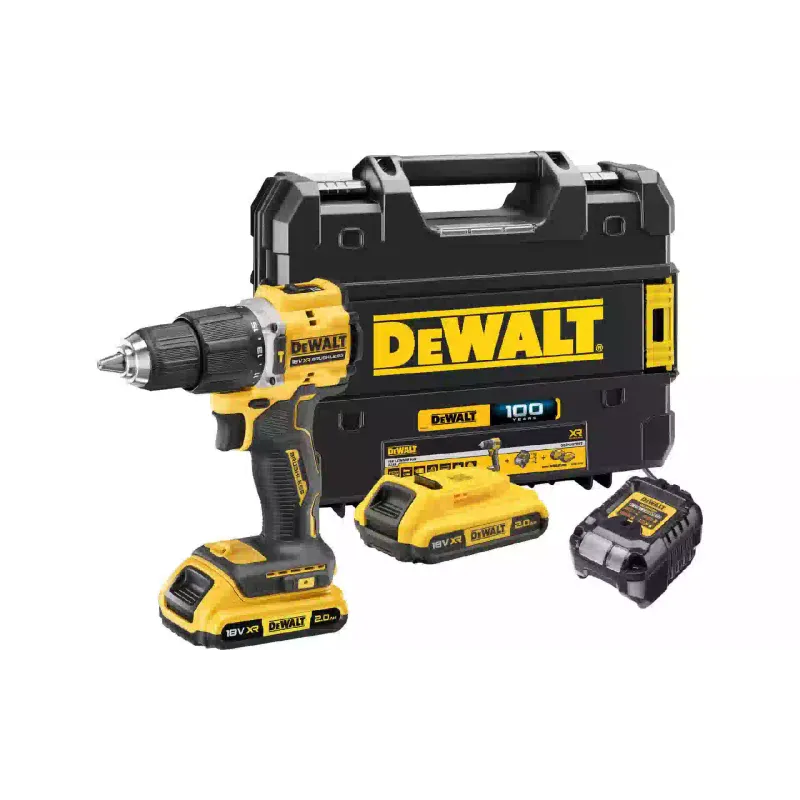 Бормашина-отвертка DeWALT 100 Years DeWALT (DCD100YD2T)
