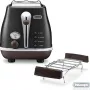 Opekač kruha DeLonghi Icona Vintage, Black (CTOV2103BK)