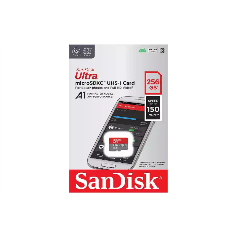 Cartão de memória Sandisk (SDSQUAC-256G-GN6MN)