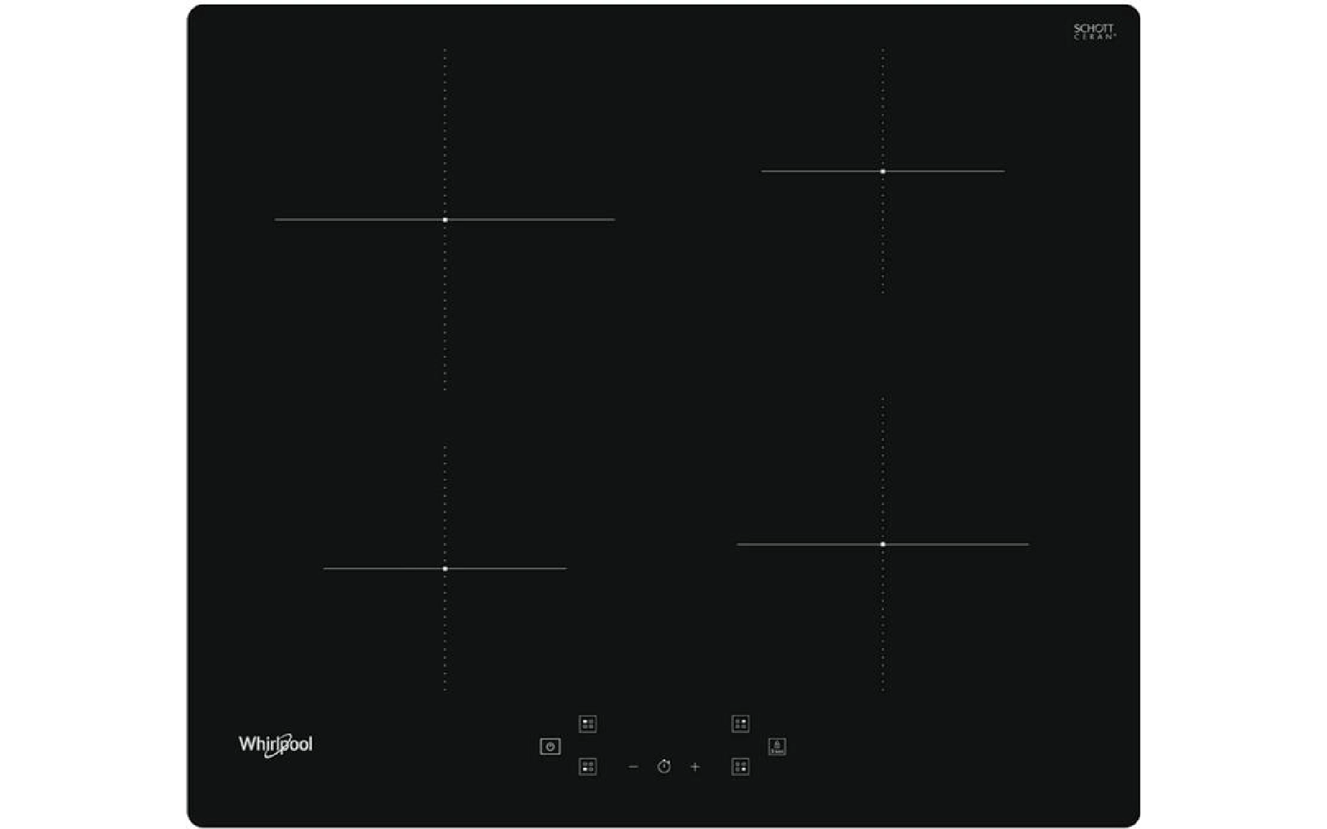 Варильна поверхня Whirlpool (WSQ4860NE), Black Варильна поверхня Whirlpool (WSQ4860NE), Black