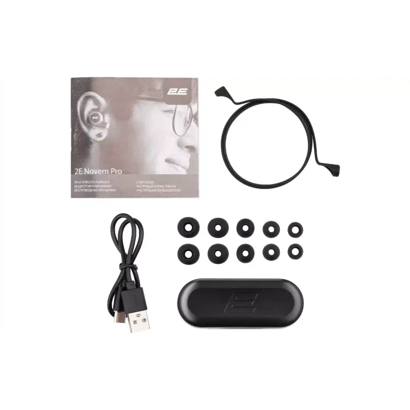 Kopfhörer 2E, Black (2E-EBTWNPBK)