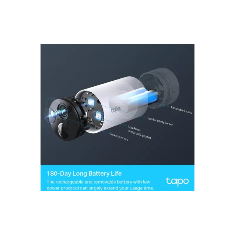Câmera de vídeo IP TP-Link (Tapo C400S2)
