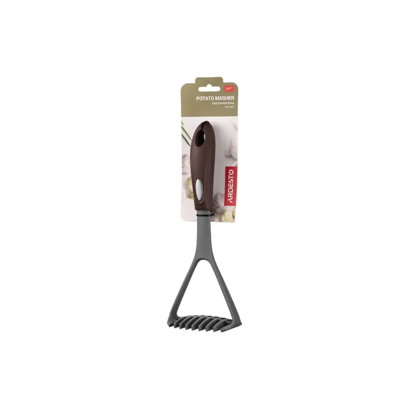 Potato masher Ardesto Gemini, Grey/Brown (AR2130PG)