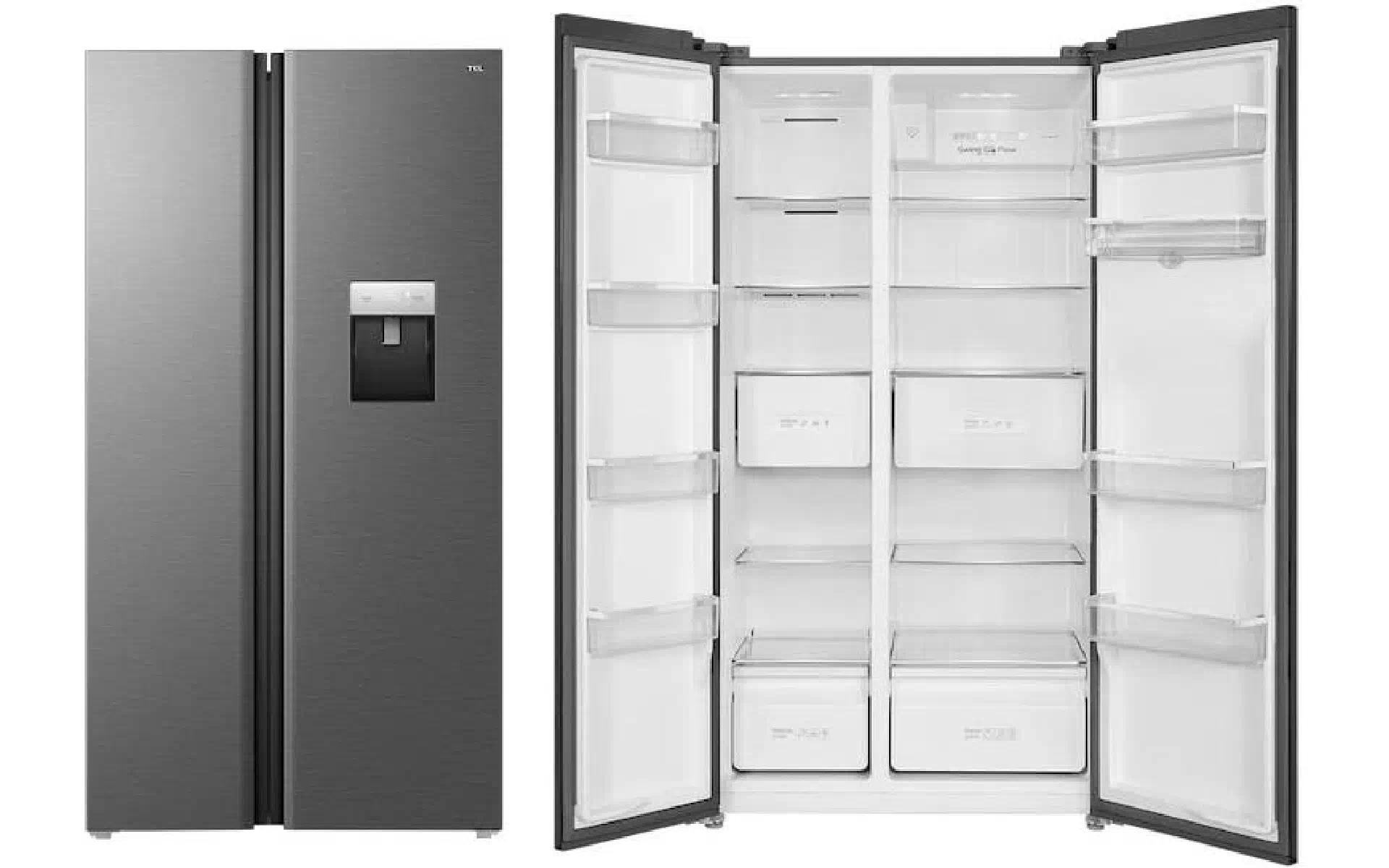 Холодильник TCL (RP503SXE1UA), 322/156 л, Stainless steel Холодильник TCL (RP503SXE1UA), 322/156 л, Stainless steel