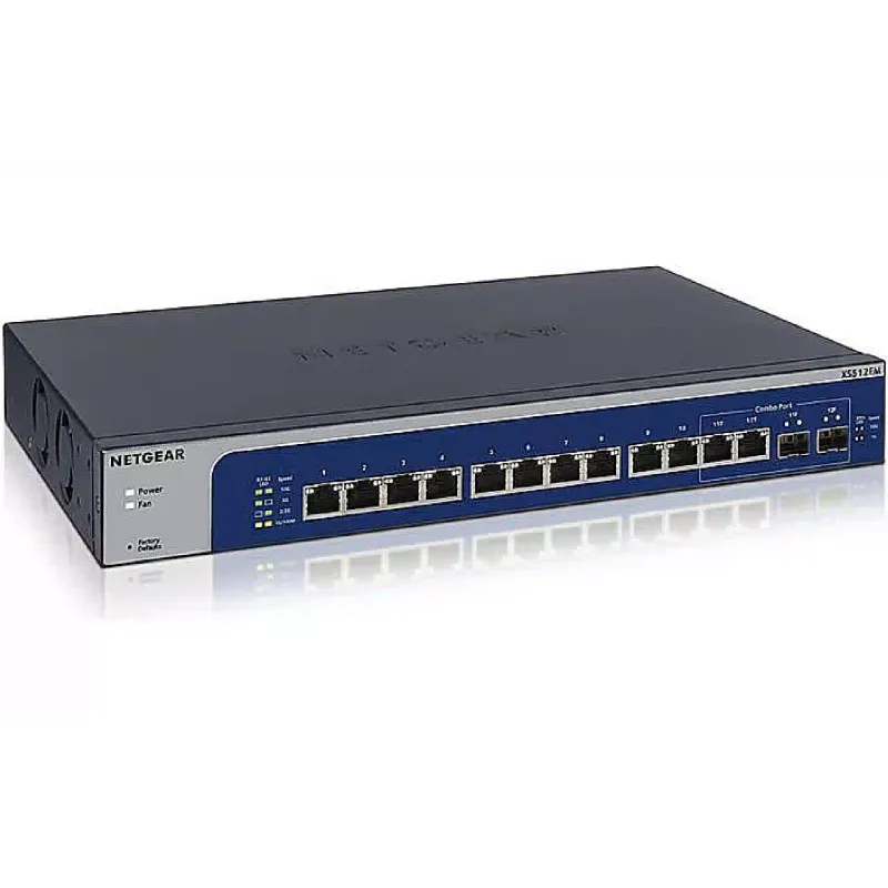 يُحوّل Netgear XS512EM (XS512EM-100EUS)