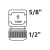 موصل الخرطوم Verto (15G731)