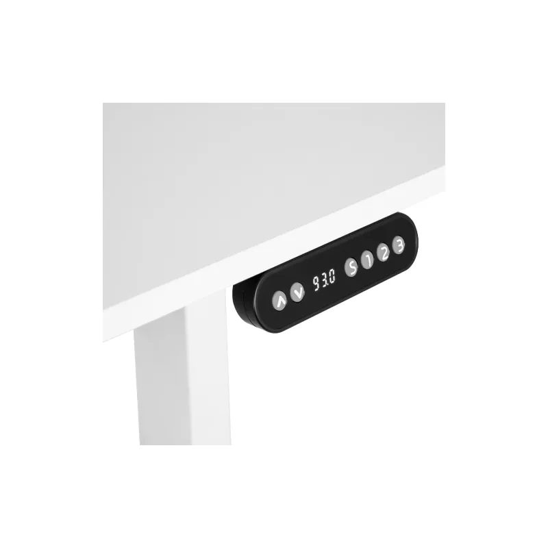 Számítógépasztal 2E, White (2E-CE120W-MOTORIZED)