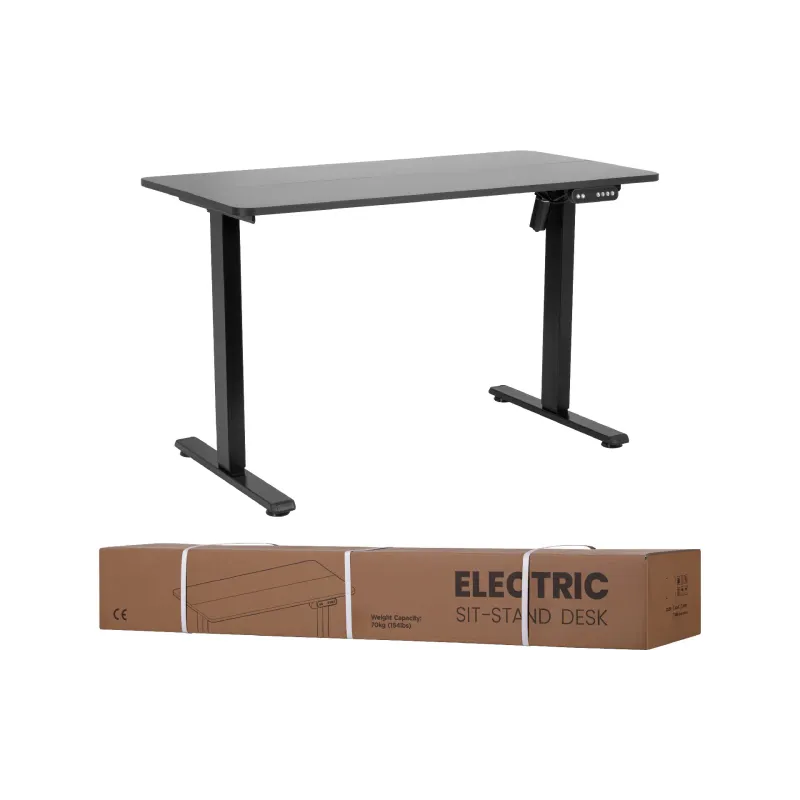 Računalniška miza 2E, Black (2E-CE120B-MOTORIZED)