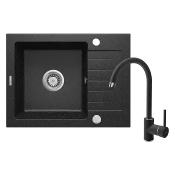 Fregadero de cocina + mezclador Deante (ZQZA211A)