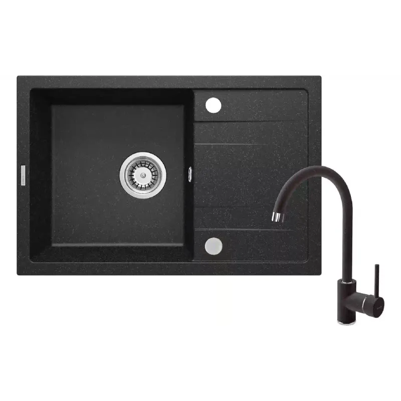 Kitchen sink + mixer Deante (ZRCA2113)