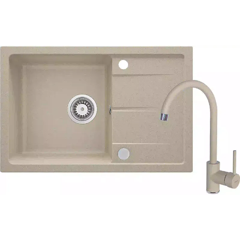Pia de cozinha + misturador Deante (ZRDA7113)