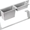 Juego de accesorios para fregadero de cocina Deante Magnetic, Steel (ZZMK011O)