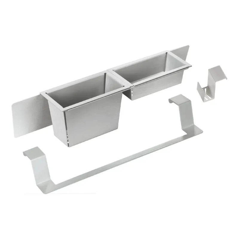 Komplet dodatkov za kuhinjsko korito Deante Magnetic, Steel (ZZMK011O)