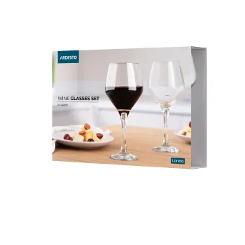 Wine glass Ardesto Loreto, Transparent (AR2644LWT)