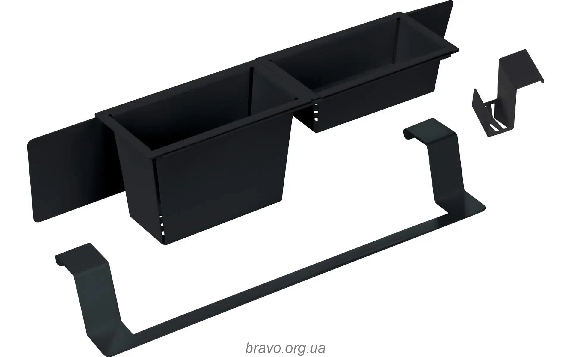 Комплект аксесоари за кухненска мивка Deante Magnetic, Black (ZZMKN11O) Комплект аксесоари за кухненска мивка Deante Magnetic, Black (ZZMKN11O)