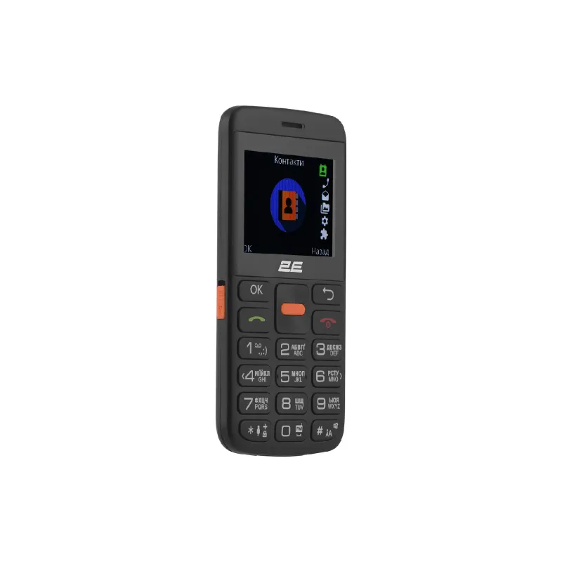 Мобилен телефон 2E T180 Max, Black (688130251051)