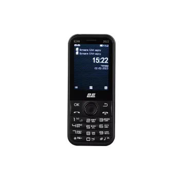 Mobiltelefon 2E E240, Black (688130245159)