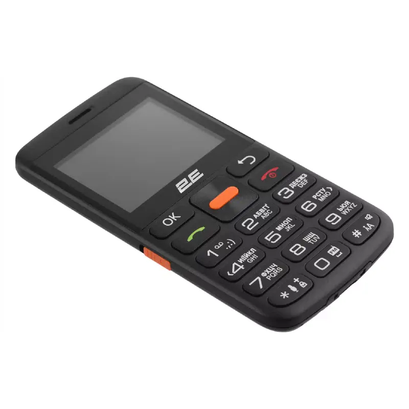 Мобилен телефон 2E T180 Max, Black (688130251051)