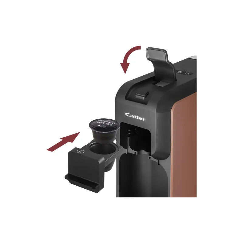 Kapszula kávéfőző Sencor Porto, Black/Copper (ES701PORTOBH)