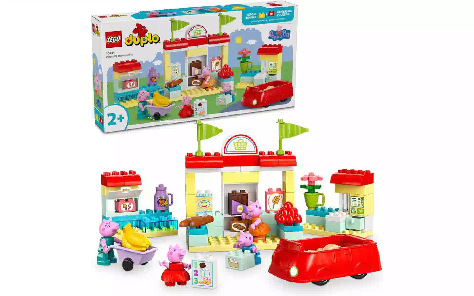 Konstruktor LEGO Duplo Peppa Pig Supermarket (10434) Konstruktor LEGO Duplo Peppa Pig Supermarket (10434)