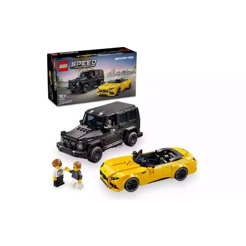 Κατασκευαστής LEGO Speed Champions Mercedes-AMG G 63 & Mercedes-AMG SL 63 (76924)