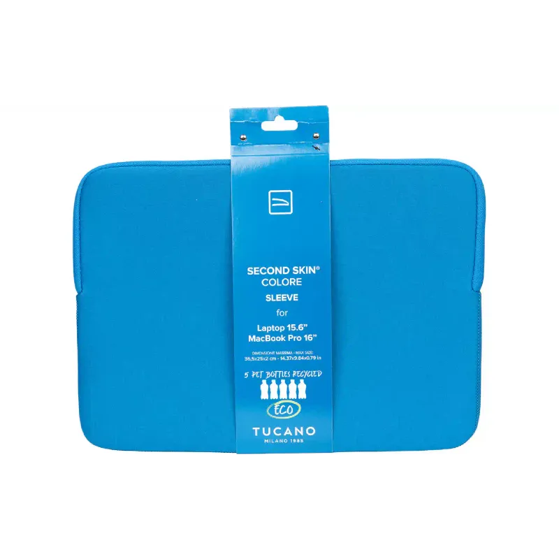 16" laptop case Tucano Colore (BFC1516-B), Light Blue