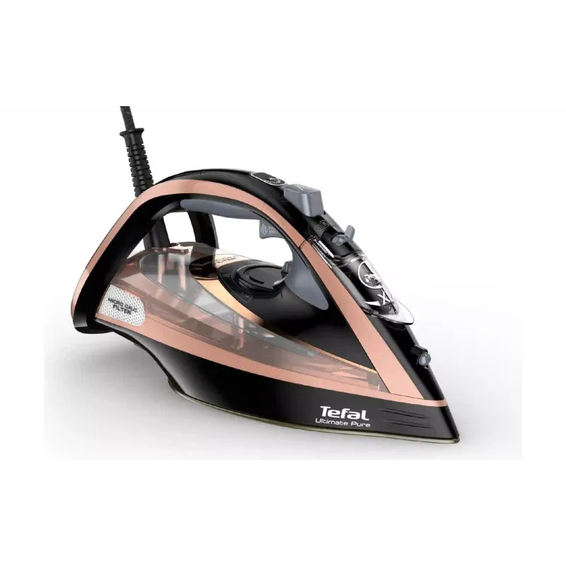 Železo Tefal Ultimate Pure, Black/Pink (FV9845E0)