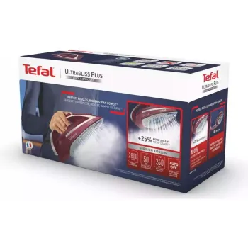 Iron Tefal Ultragliss Plus (FV6820E0), 270 ml, 2800 W, Burgundy