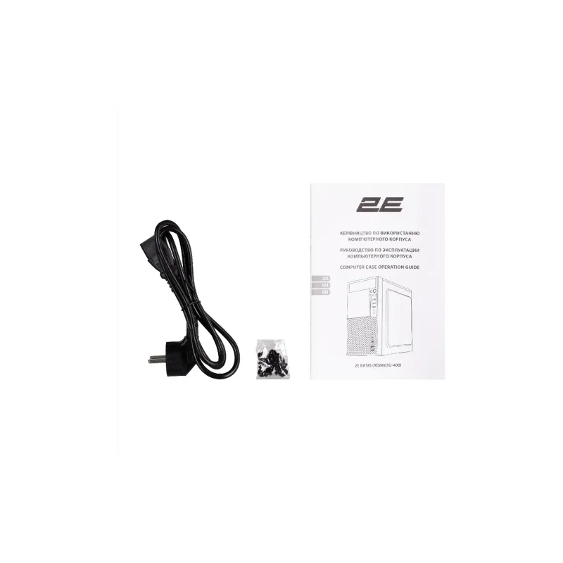 Корпус для ПК 2E Basis  Black RD8603U-400 (2E-RD8603U-400)